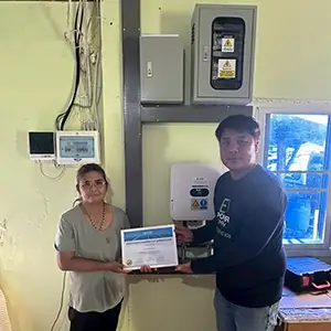 คุณกนกภัณฑ์ สังข์ทอง 5 kW · 1 Phase จ.ชัยนาท