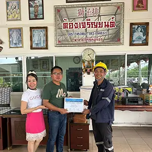 คุณเกียรติศักดิ์ 5 kW · 1 Phase จ.เลย