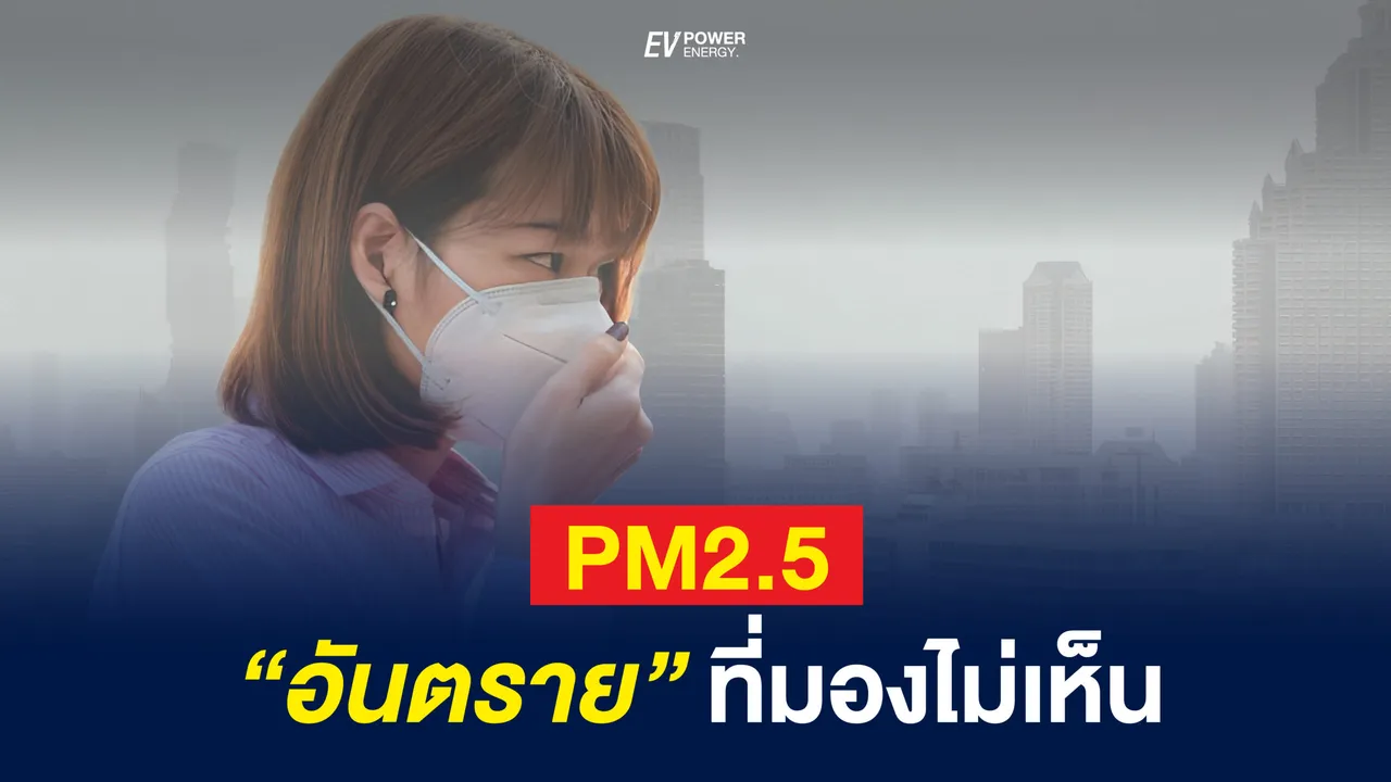 อันตรายที่มองไม่เห็นภัยคุกคามจากฝุ่น PM2.5