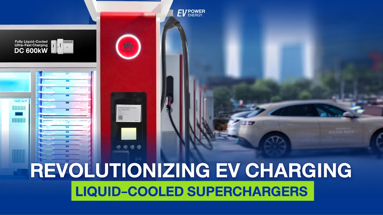 Revolutionizing EV Charging : Huawei Liquid-Cooled Ultra-Fast chargers