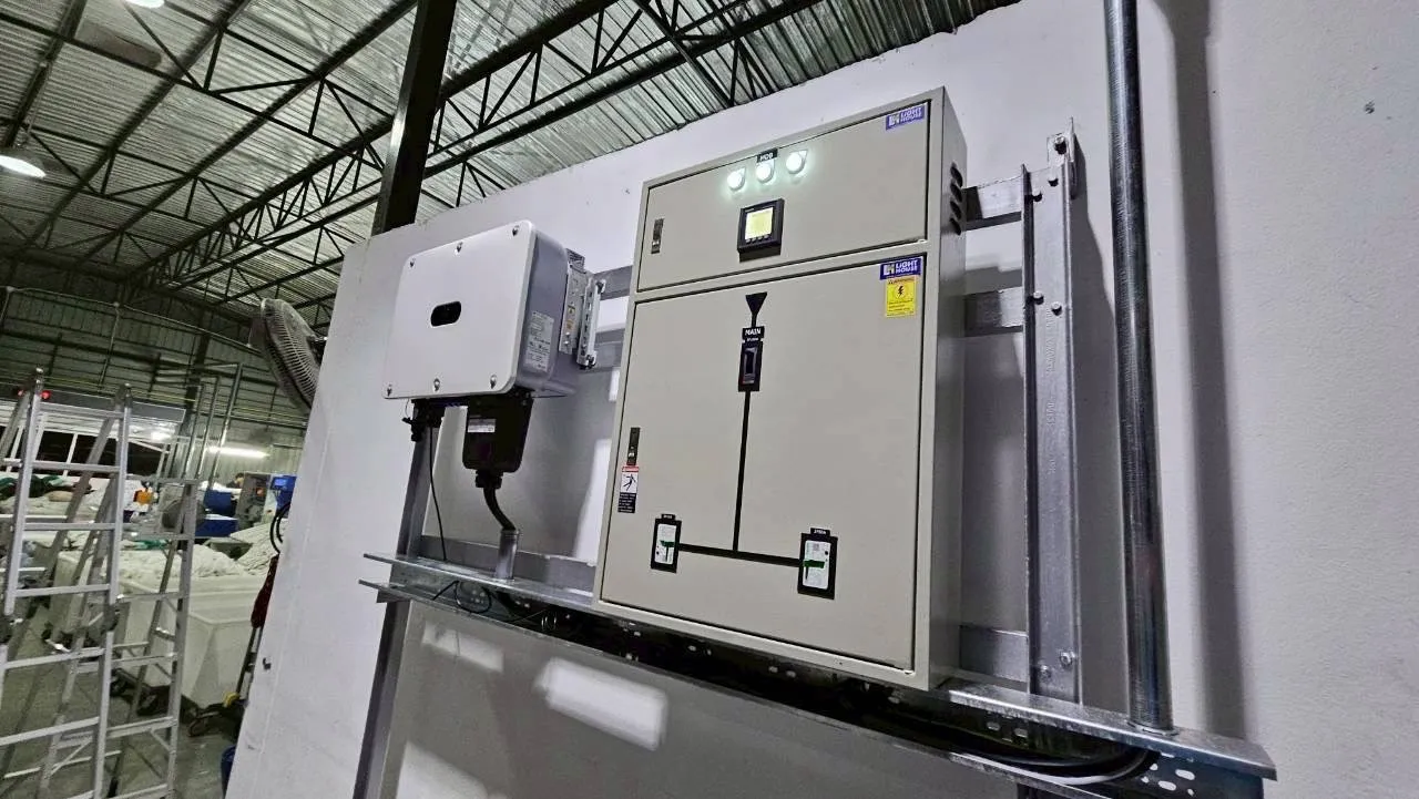 บริษัท เจ.เอส.ลอนดรี้ เซอร์วิส จำกัด 59.375 kWp (ปทุมธานี)