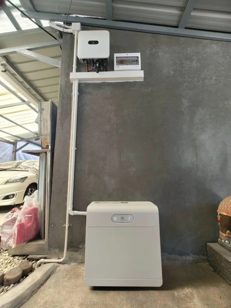ติด แบตเตอรี่ LUNA2000 S1 – คุณชัยวัตร์ กทม. 7kWh