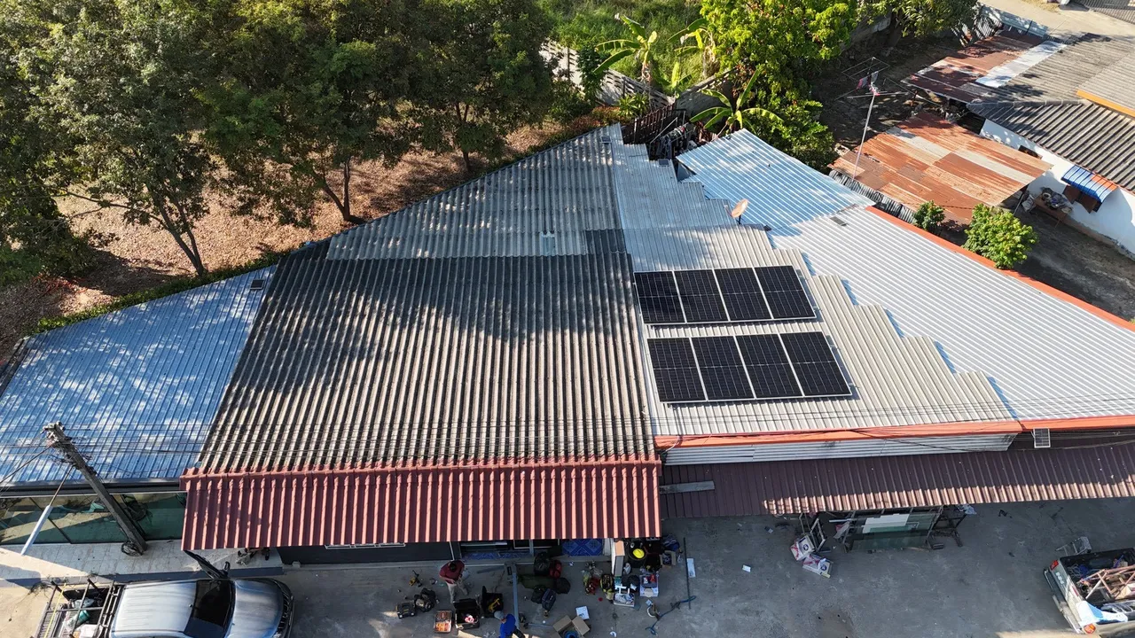 คุณมนตรี พรมแต้ม 5kW 1P (พิษณุโลก)