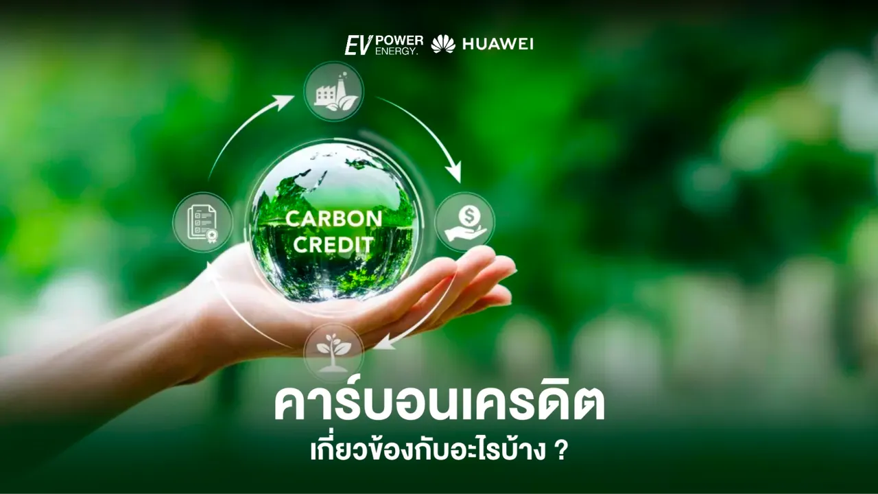 รู้ยัง? คาร์บอนเครดิตเกี่ยวข้องกับอะไรบ้าง