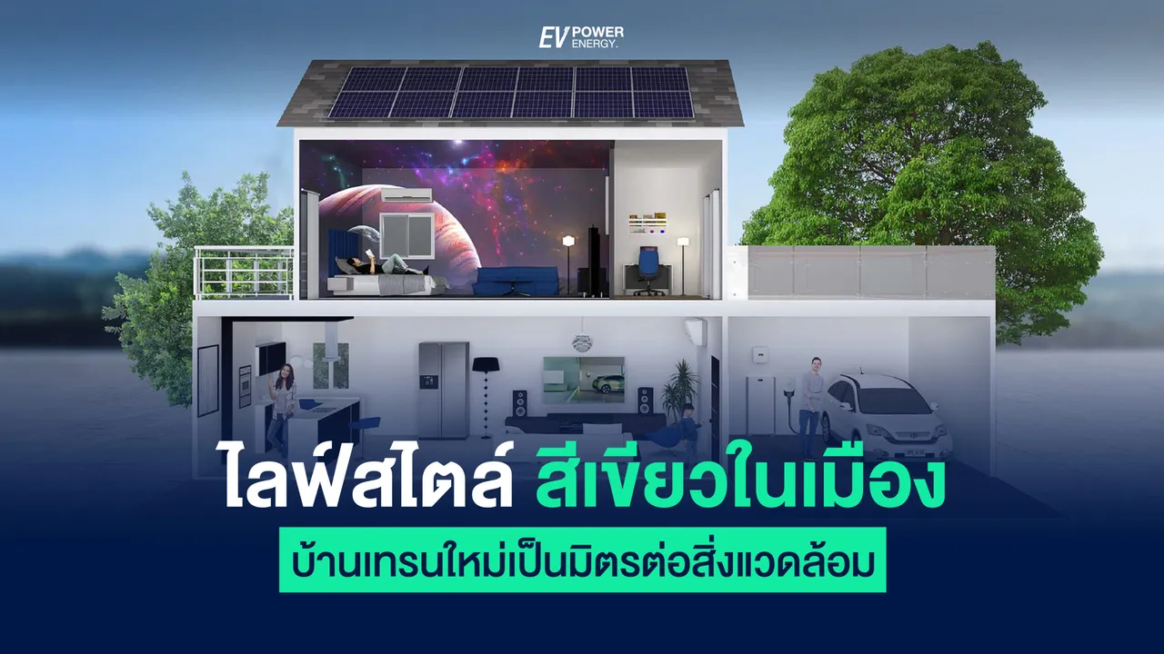 ไลฟ์สไตล์สีเขียวในเมือง: บ้านเทรนด์ใหม่เป็นมิตรต่อสิ่งแวดล้อม