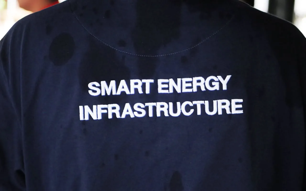 เสื้อทีมงาน Smart Energy Infrastructure