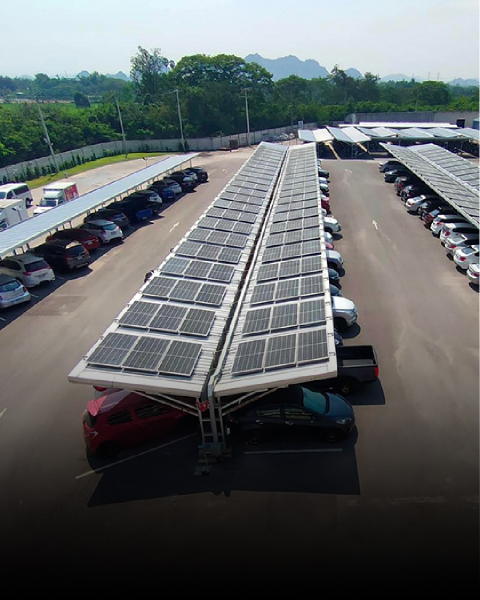 SOLAR CAR PARKING