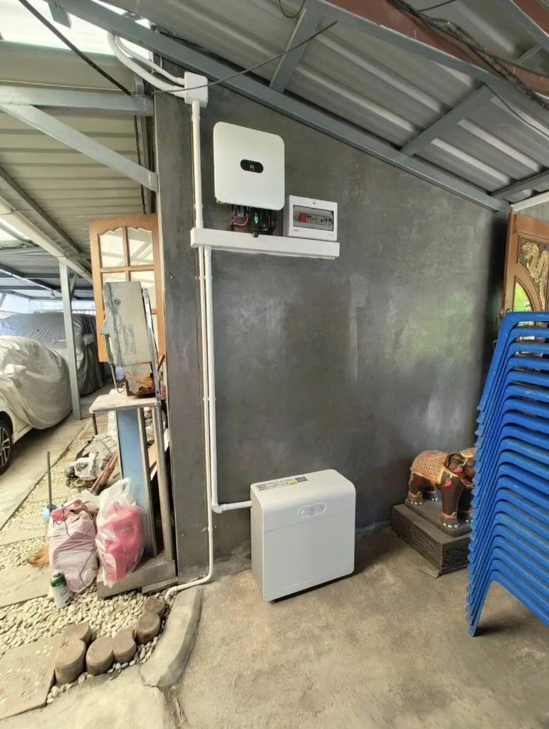 ติด แบตเตอรี่ LUNA2000 S1 – คุณชัยวัตร์ กทม. 7kWh