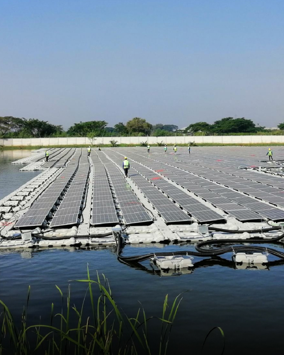 solar package for floating solar solar farm - final