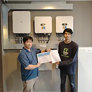 คุณกำพล พิชิตสุรกิจ (สวนหลวง) กรุงเทพ 15 kW + Batt 21 kW + Smart guard cover rez